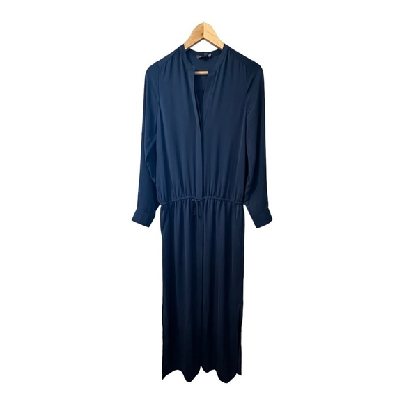 Vince Deep Blue Maxi Dress - Picture 2 of 9